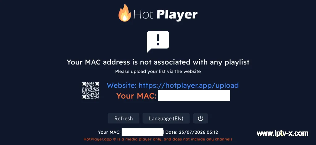 Étape 1 : Récupérer l'adresse MAC de votre application