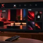 Chaîne X sur IPTV : direct, VOD, replay et confidentialité